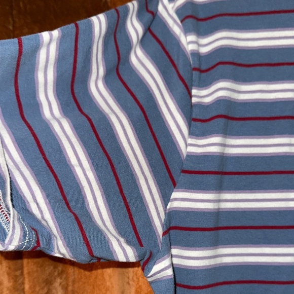 Teddy Fresh Blue and White Striped Tee - Picture 5 of 6